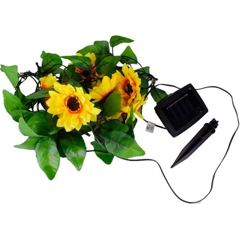 Гирлянда садовая на солнечной батарее Uniel USL-S-138/PT2300 SUNFLOWERS ...