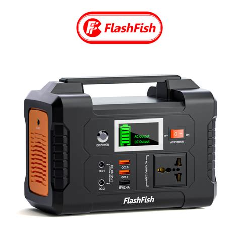 Flashfish E W Wh Solar Generator Mah Multi Function