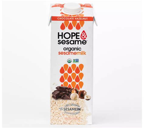 Hope And Sesame Chocolate Hazelnut Sesame Milk Set Of 6