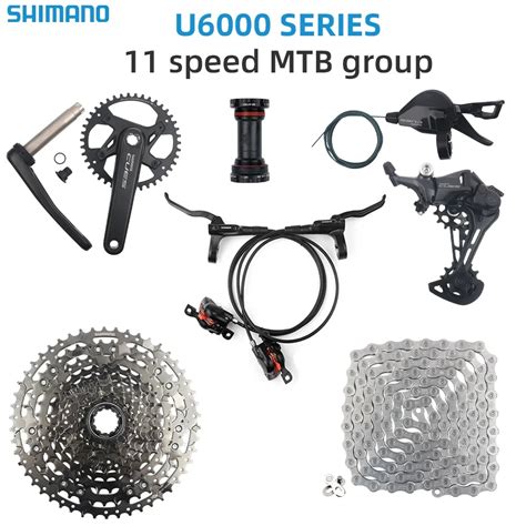 Shimano Cues Speed Groupset For Mtb Bike Fc U Crankset Bb M