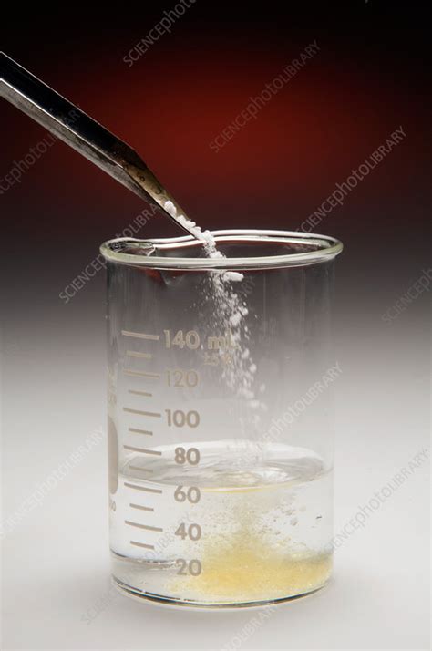 Decomposition Of Hydrogen Peroxide Of Stock Image C