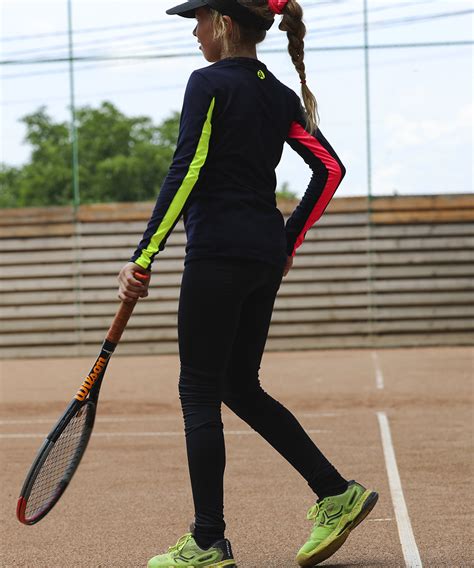 girls tennis training top isabella zoe alexander