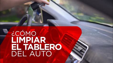 Cómo limpiar el tablero de tu auto YouTube