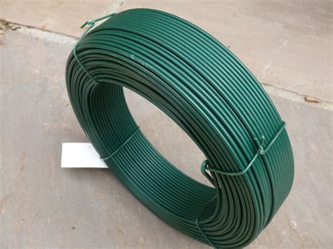 PVC Straining Wire Green 100m X 2 5mm Tensioning Fence Line Wire