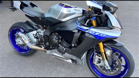 Yamaha Yzf R M With Austin Racing Stubby Exhaust Walk Around