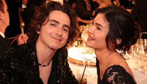 Kylie Jenner Timothee Chalamets Golden Globes Chat Revealed ‘i Love You