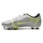 Nike Mercurial Vapor Academy Mg Silver Safari Wei Schwarz Silber