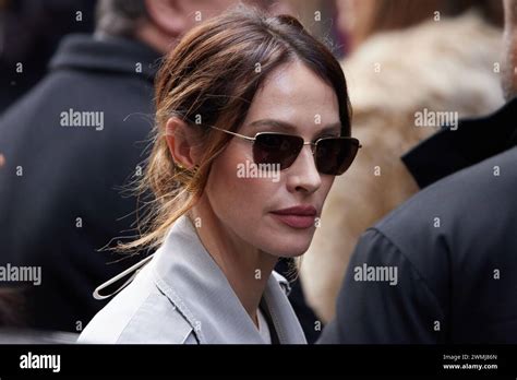 Ludovica Sauer Attends The Giorgio Armani Fashion Show During The Milan