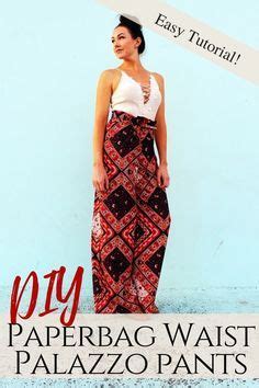 Easy Diy Wide Leg Paper Bag Pants Artofit