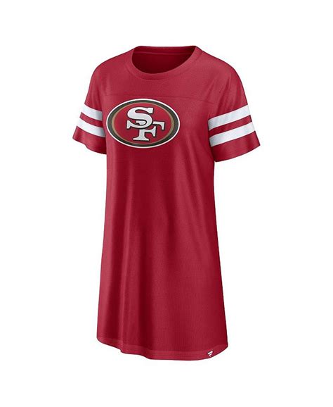 Fanatics Womens Scarlet San Francisco 49ers Victory On Dress Macys