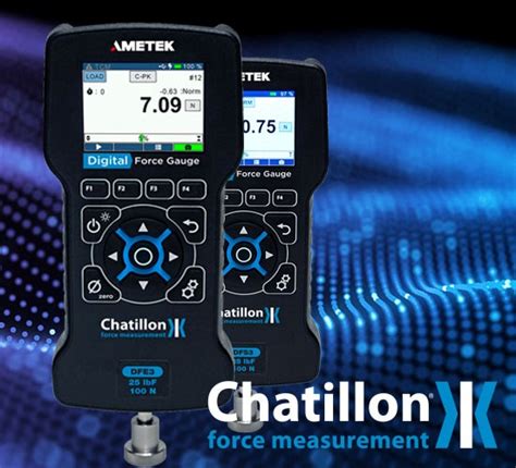 Ametek Chatillon Dfe Series Digital Force Gauges Jpbowlin