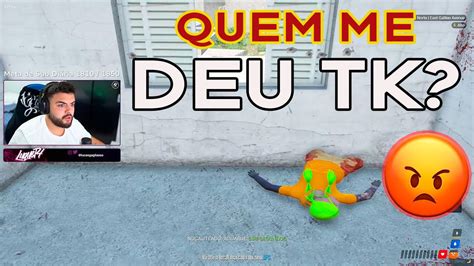 REAÇÃO DO LUQUET4 TOMANDO TK no GTA RP YouTube