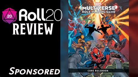 Roll Review Marvel Multiverse Rpg Core Rulebook Bundle Roguewatson