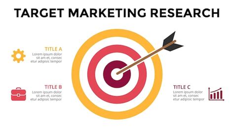 Premium Vector Marketing Strategy Targeting Audience Infographic