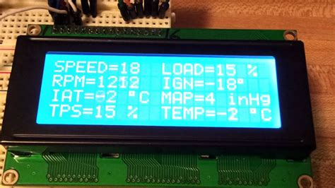 Arduino Controlled 20x4 Display Youtube