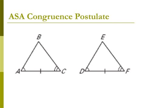 Ppt Prove Triangles Congruent By Asa And Aas Powerpoint Presentation Id 5755352