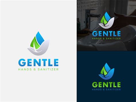 Hand sanitizer logo by Hossain Mahmud on Dribbble