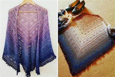 Vintage Vibes Shawl Free Crochet Pattern