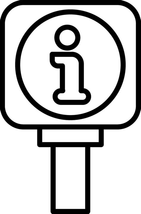 information box outline vector art icons  graphics