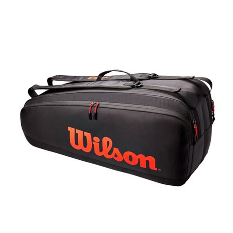 Wilson Tour 12 PK Tennistasche Red Black Tennisbag Tennistasche S