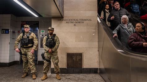 The National Guard Is A “wtf” Moment For New Yorks Subways But A