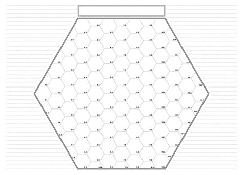 Printable Hex Grid For Wargames