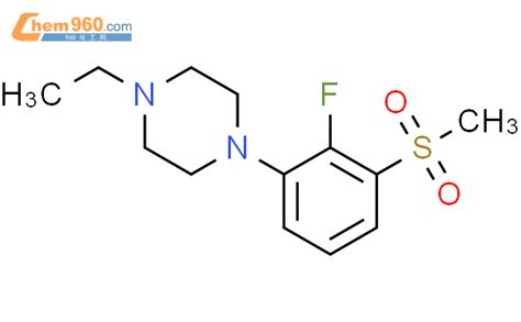 871352 45 3 PIPERAZINE 1 ETHYL 4 2 FLUORO 3 METHYLSULFONYL PHENYL