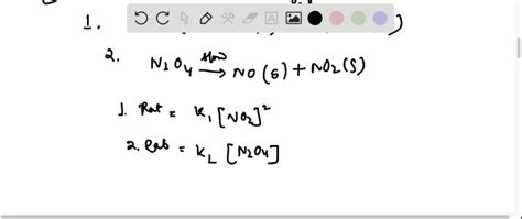 SOLVED The Rate Laws For The Thermal And Photochemical Numerade