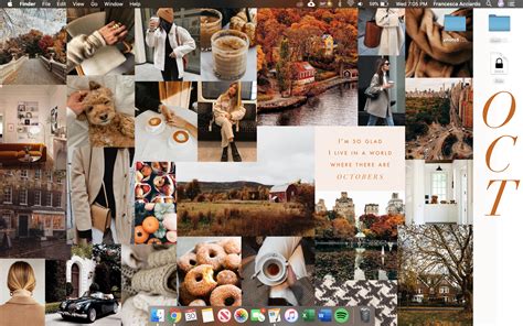 October Moodboard (Desktop Wallpaper!)