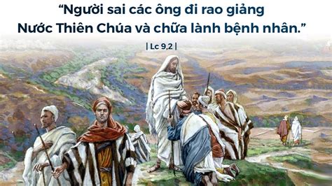 Người Sai Các ông đi Rao Giảng Nước Thiên Chúa Và Chữa Lành Bệnh Nhân