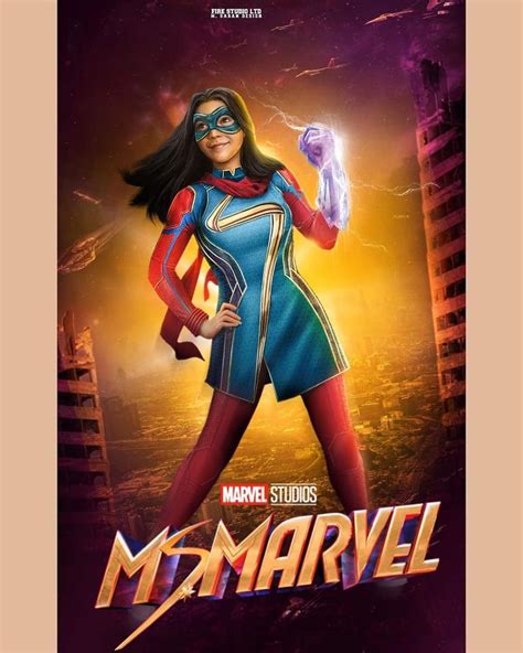 Ms. Marvel Poster Design