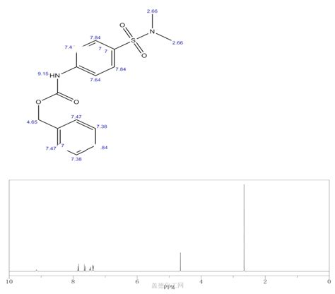 Carbamic Acid Dimethylamino Sulfonyl Phenyl Phenylmethyl Ester