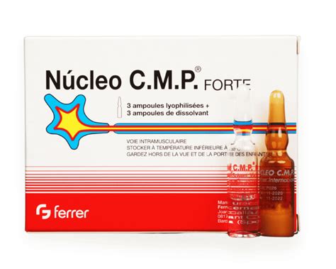 Nucleo Cmp Forte Injection Cytidine Uridine Pharmog