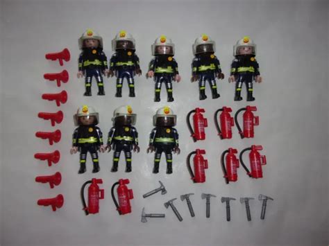 LOT DE PLAYMOBIL 8 Pompiers Accessoires EUR 16 00 PicClick FR