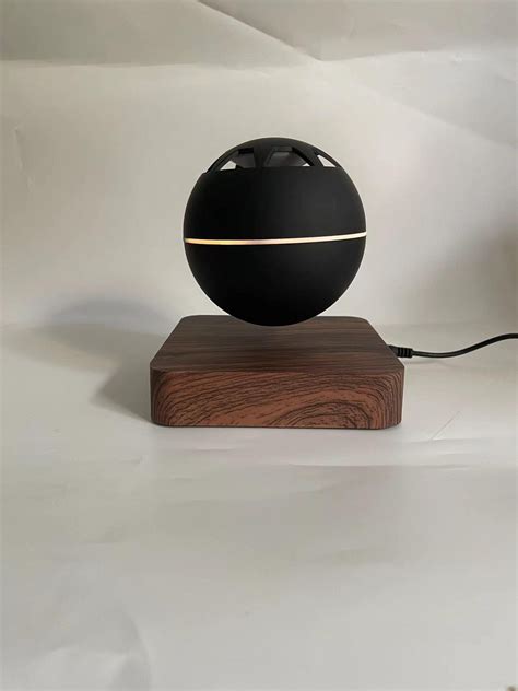 New Magnetic Levitation Floating Bluetooth Stereo Speaker Lamp For Decoration Pa 0826 Pda