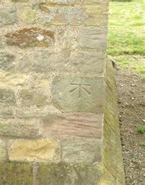 Cut Benchmark And 1GL Bolt On St Edwin S Church High Coniscliffe