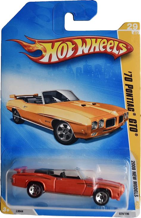Amazon Hot Wheels Pontiac GTO Toys Games