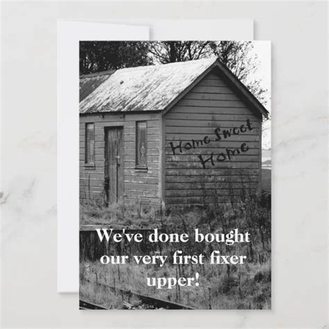 We've Moved Country Shack Housewarming Invitation | Zazzle