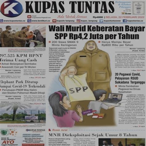 Berdikari Surat Kabar Harian Kupas Tuntas Edisi Selasa Februari