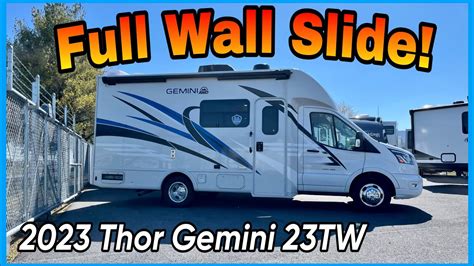 Comfortable Ride All Wheel Drive 2023 Thor Gemini 23TW YouTube