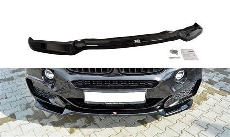 SPLITTER PRZEDNI V 1 BMW X6 F16 MPACK Gloss Black Nasza Oferta BMW