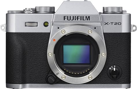 Fujifilm X T20 System Camera XF 18 55 Mm 24 3 MP Black Silver 4k Video