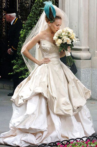 Carrie Bradshaw Wedding Gown by Vivienne Westwood Sold Out | Fashion ...