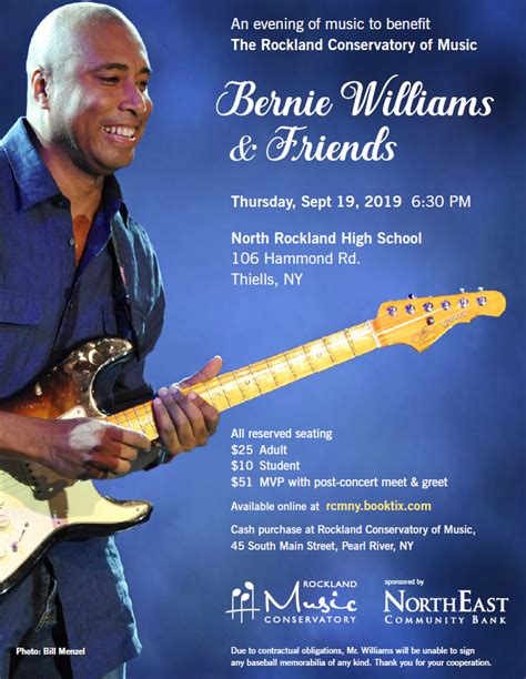 Bernie Williams & Friends | Martin Luther King Multi-Purpose Center