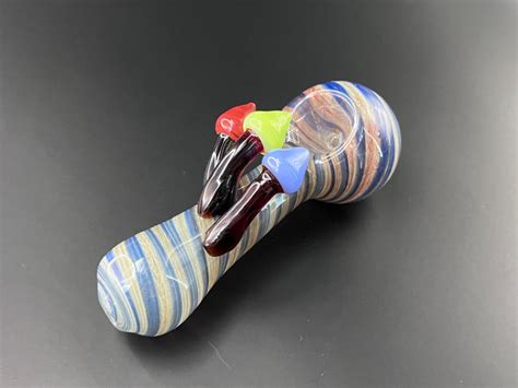 Mushroom Pipe 5 Unique Glass Pipes Handmade Mushrooms Etsy