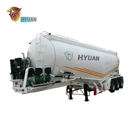 Heavy Duty Dry Bulk Cement Powder Tanker Semi Trailer For Sale China