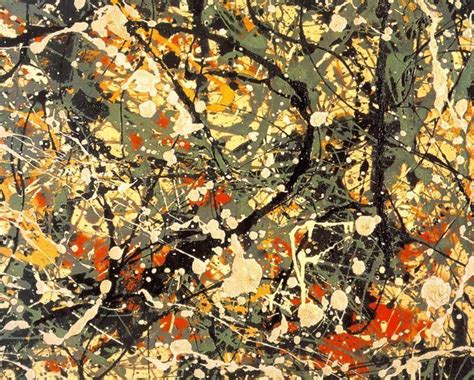 Cuadros De Jackson Pollock Expresionismo Abstracto Del Siglo Xx