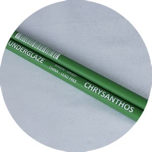 Underglaze Pencils – Green – Chrysanthos