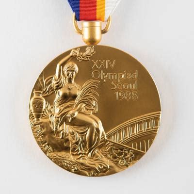 Seoul Summer Olympics Gold Winner S Medal Unawarded Rr