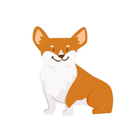 Premium Vector | Cute corgi dog